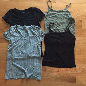 Set of V-Neck T-shirt’s and Tank Tops